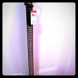 Rhinestone womens belt size small